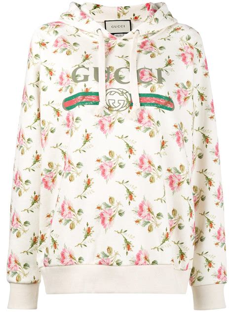 gucci champion flower ssweatshirt|Gucci Sweatshirts & Hoodies for Women .